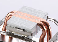 Aluminum Fin Heat Sink With Copper Pipe 99.5% Purity Stamping Power