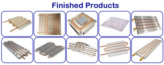 ISO9001 verklaarde Aluminium Vloeibare Koude Plaat voor Koelsysteem 4