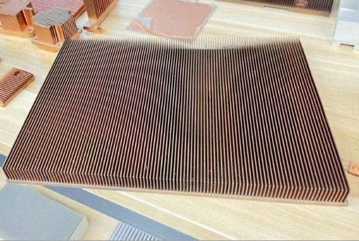 De grote Afschavende Holte die van de Vin Koelere Precisie aluminium afgeschaafde vin machinaal bewerkt heatsink