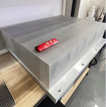 26KG installatie lichte LEIDENE AluminiumGrondplaat Afgeschaafde Heatsink voor Gekweekte Lichte leiden