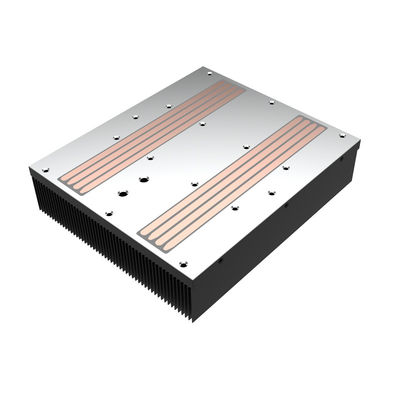 500W hoge Macht die Heatsink afschaven Gebruikend Epoxyhars het Plakken de Technologie van de Hittepijp