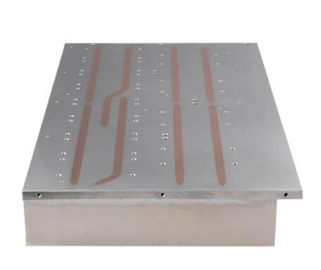 Aluminium Afgeschaafde Vin Heatsink voor Laser die Koude Plaat koelen