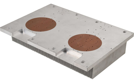 CNC Machining Skived Aluminum Heat Sinks 50-6000mm/Pcs Length